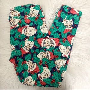 Santa LuLaRoe Leggings